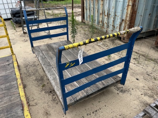 Blue Dolly Cart