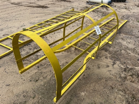 Yellow Ladder w/ Cage
