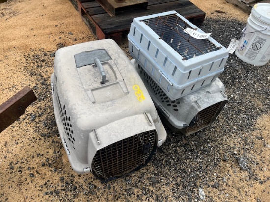 (3) Pet Cages
