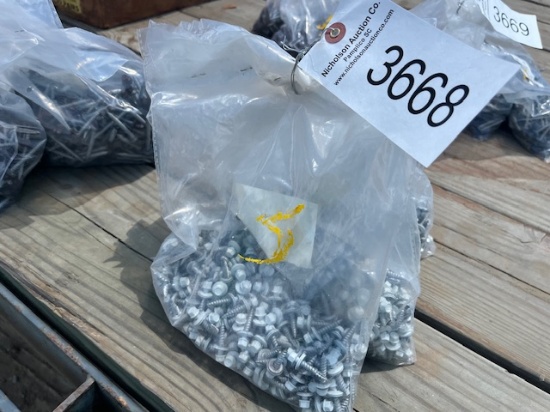 (2) Bags Of Metal Screws