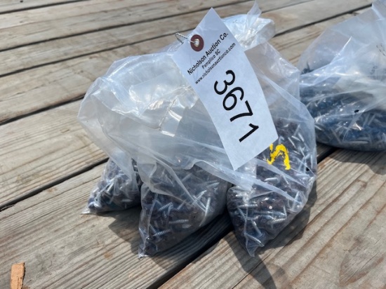 (2) Bags Of Metal Screws