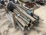 Lot Of Post & Fence Supplies