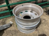 (2) Aluminum Truck Wheels
