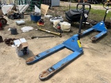 Blue Pallet Jack