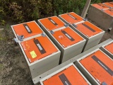Orange Storage Lockers