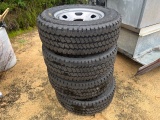 Like NEW Set Of Bridgestone 275/70R18 Tires & Rims