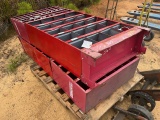 Red Hardware Bins