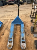 (1) Blue Pallet Jack