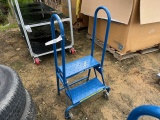 (1) Blue Step Ladder