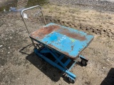 Blue Dolly Cart