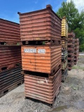 (1) Stack Of Steel Crates