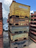 (1) Stack Of Steel Crates