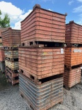 (1) Stack Of Steel Crates
