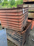 (1) Stack Of Steel Crates