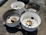 (4) White Rims