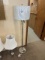 Silver Stand Up Lamp