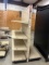Section Of White Retail Shelving