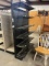 Section Of Black Retail Shelving
