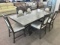 Dining Table Set w/ Removable Leaf