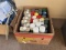 Box Of Paint & Supplies