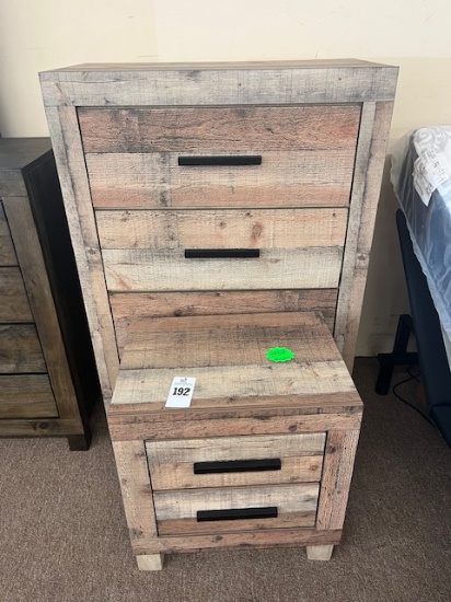 Matching Nightstand & Bed Chest Dresser