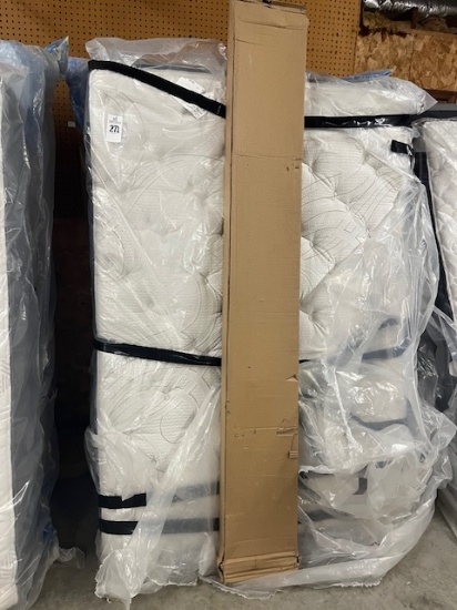 Full Matress Box Spring & Frame