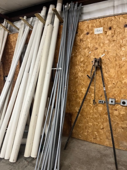 Sticks Of Gray Conduit Various Sizes