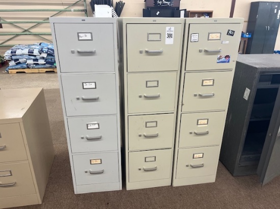 (3) Filing Cabintes