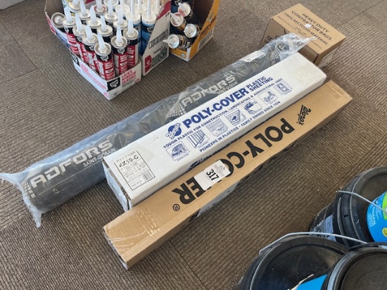 (2) Poly Cover Rolls & (1) Roll Insect Mesh