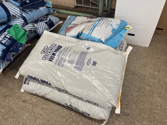 Pallet Of Fish & Rabbit Food