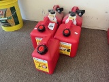 (5) Gas Cans