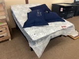 Electric Folding Bed Frame w/ Mattress