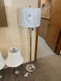 Silver Stand Up Lamp