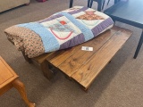 (2) Tables & Quilt