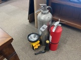 Fire Extinguishers & Lights