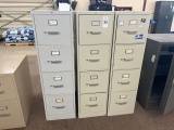 (3) Filing Cabintes