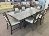 Dining Table Set w/ Removable Leaf