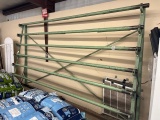 Green Carpet Roller Rack