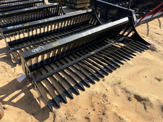 NEW 84in Quick Attach Rock Bucket