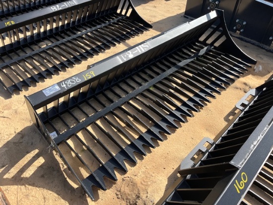 NEW 84in Quick Attach Rock Bucket