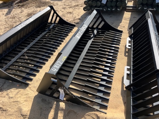 NEW 72in Quick Attach Rock Bucket