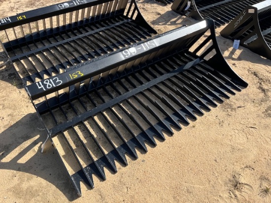 NEW 66in Quick Attach Rock Bucket