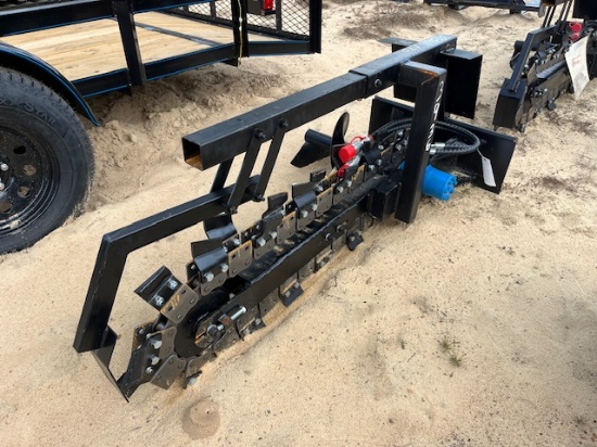 NEW Trencher For Mini Skid Steer