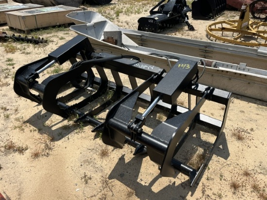 NEW Loflin Quick Attach Apx 66in Root Grapple