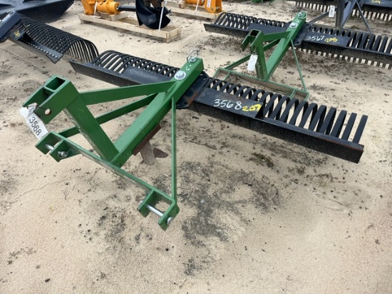 NEW JBAR 6ft Landscape Rake Green