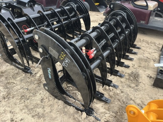 NEW Future Quick Attach Clam Grapple Apx 72in