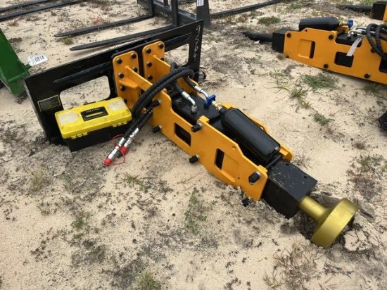NEW Future Quick Attach Hydraulic Post Driver