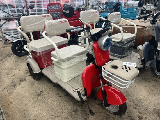 MGC40 Mini Golf Cart Red