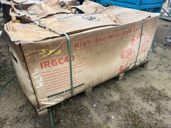 Mini Golf Cart In Box Unassembeld