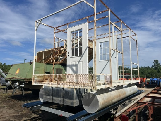 Boat House Frame & Trailer N/T